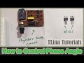 How To Control Phase Angle Thyristor Firing Circuit Hardware Security 