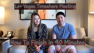 Las Vegas Timeshare Experience Tips, Done In 90 Minutes
