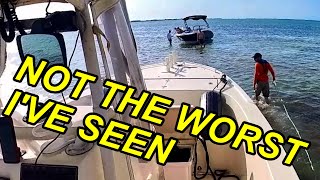 Action-Packed Day From New Pass to Big Pass! | Grounding 25ft Yamaha & 39ft Gulfstar