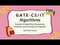 Master GATE CS/IT Algorithms & Complexity | Essential Quiz Series 🧠