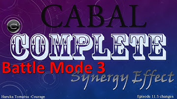 Cabal Online BM3 Complete Synergy