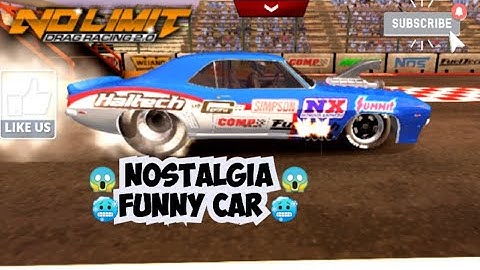 NOSTALGIA FUNNY CAR ⭐NO LIMIT DRAG RACING 🤔 69 CAMARO BIG BLOCK ROOTS BLOWER TUNE ⭐