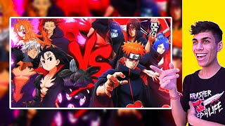 ASSISTINDO 𝗔𝗢 RAP DA Akatsuki VS. 10 Mandamentos | Combate de Rimas !! ‹ Ine Games ›