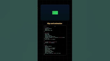🎴 Flip Card Animation in HTML & CSS ✨