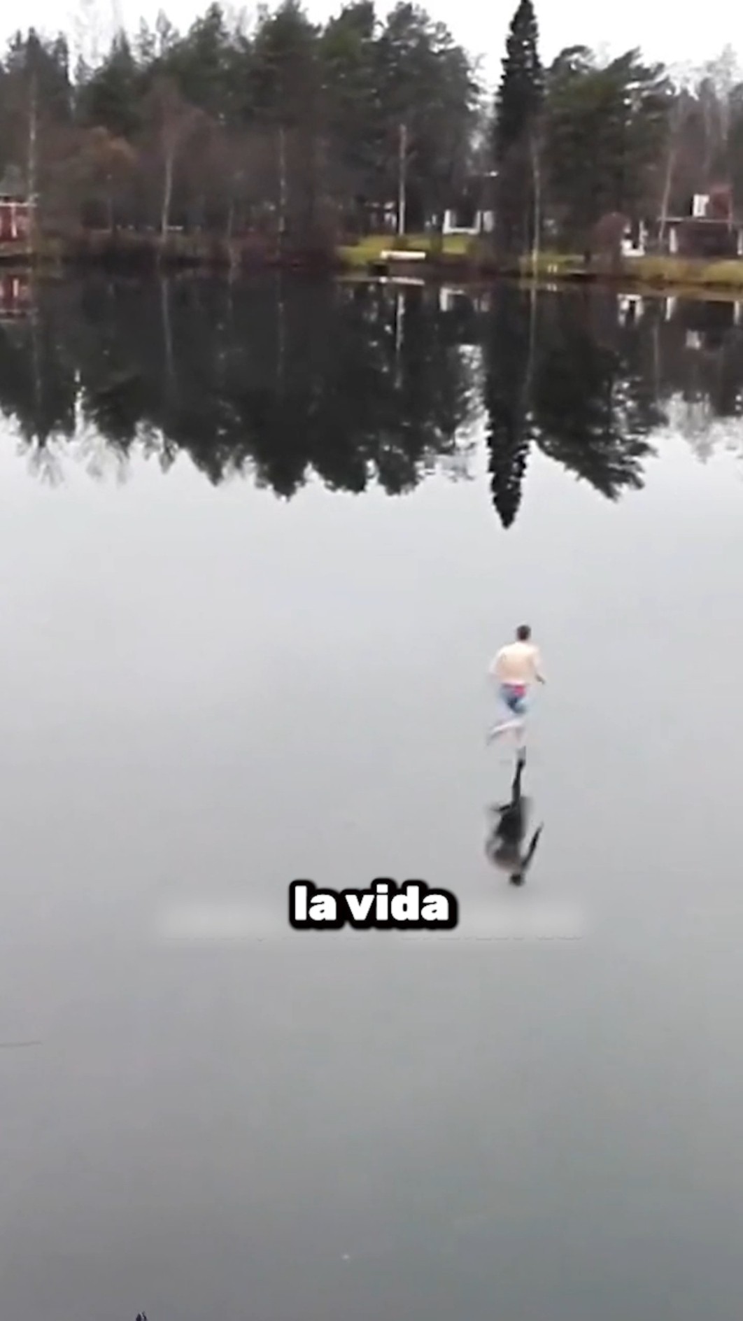 ¡No era agua, era hielo! ❄️?
