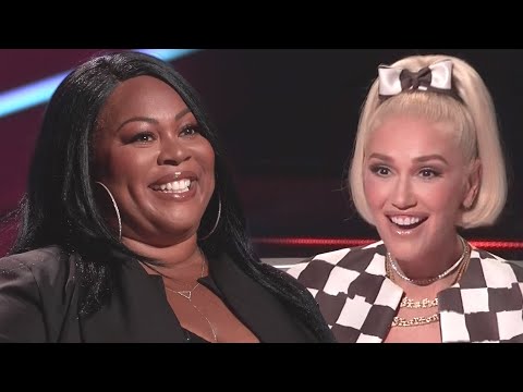 The voice: gwen stefani gets surprised by former backup singer