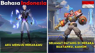 Percakapan Hero X Borg Revamp mobile legend bahasa Indonesia || Dialog X Borg Revamp