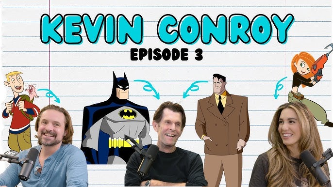 BATMAN! KEVIN CONROY talks Anxeity, Traumatic Childhood, and Robin Williams  