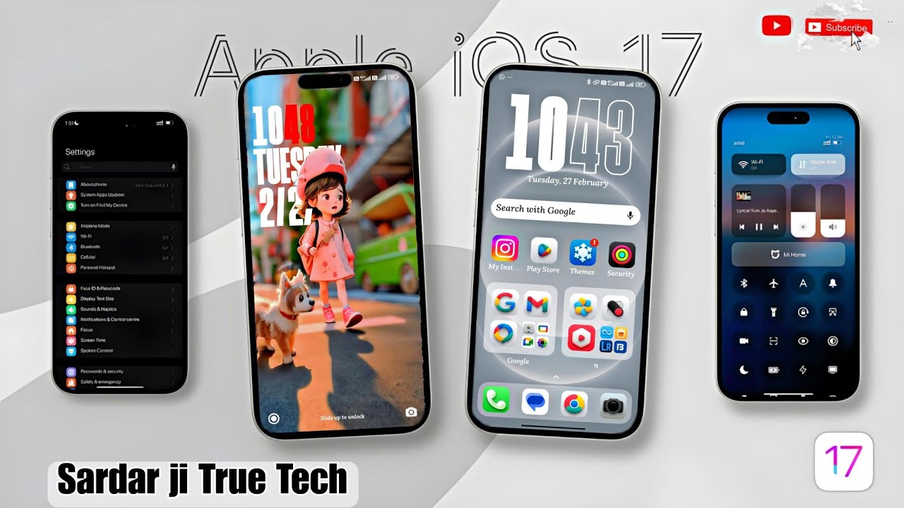 Hyperos Customization HyperOS Customization Theme Xiaomi hyperOS Lockscreen In Miui 14 ...