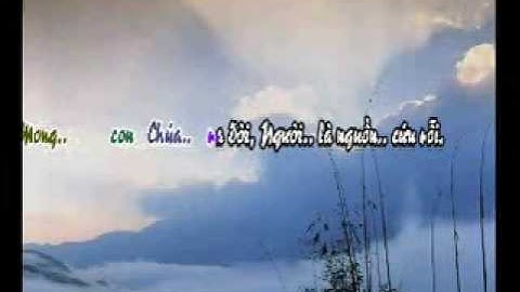 Ngước Trông Trời Cao (karaoke)