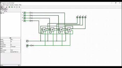 PARALLEL-IN SHIFT REGISTERS USING 7476 JK FLIP FLOPS - SIMULATION USING LOGISIM