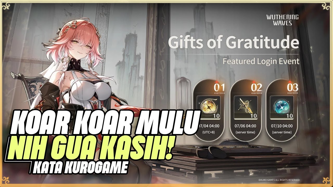 KURO: KOAR KOAR MULU NIH GUA KASIH! - WUTHERING WAVES [ TOP UP FEBRY ...