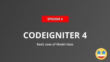 #4 Model in Codeigniter 4 | continue of MVC pattern in Codeigniter 4