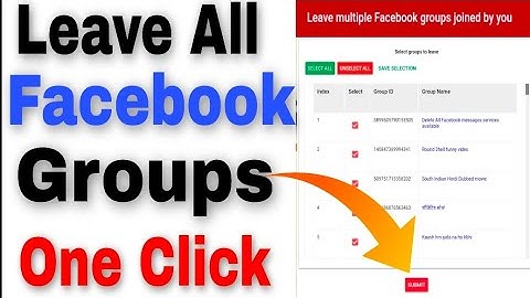 How To Leave All Groups On Facebook At Once | Leave All Fb Group | Delete All | Remove All Groups