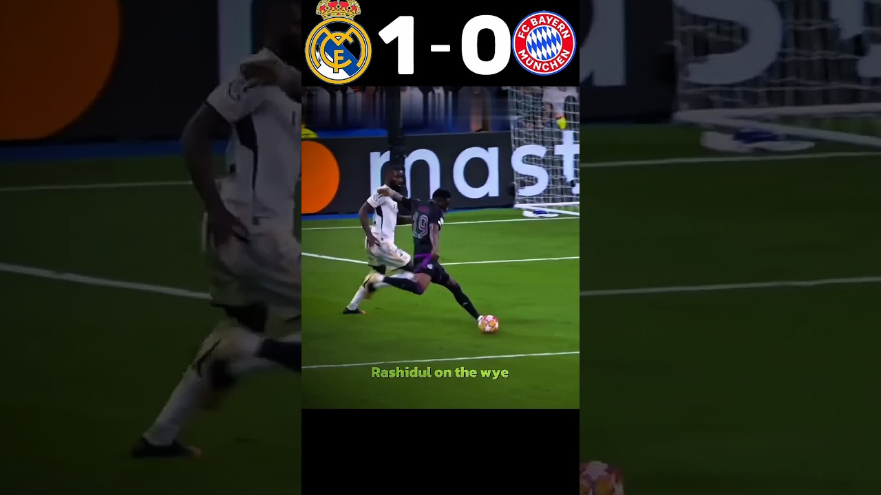 Real Madrid vs Fc Bayern Munchen Champions League 23-24 