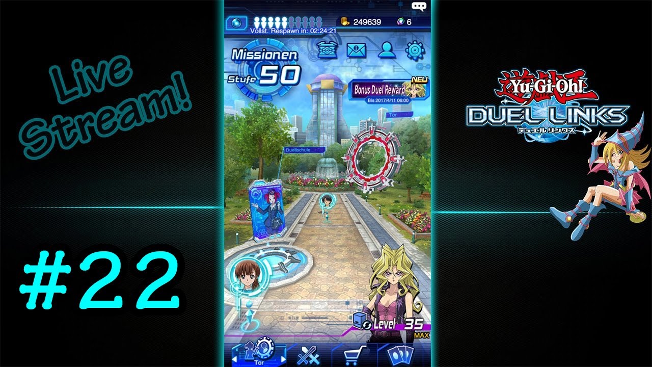 Live | Yugioh Duel links | Bakura Farm + Viewer Duelle! | w/ Gimbplays [GER/DEU]