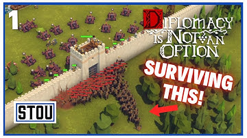For how long can I SURVIVE? Diplomacy Is NOT An Option - Endless mode Part 1