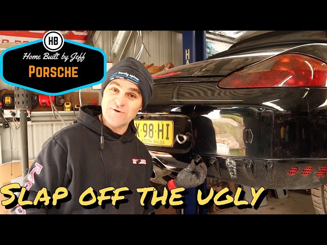 Slapping the ugly off the Roxster - Porsche 986 Boxster V8 engine swap  track car build 25 