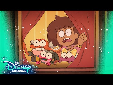 The Robot Hunts Anne Down 🤖 | Amphibia | Disney Channel Animation