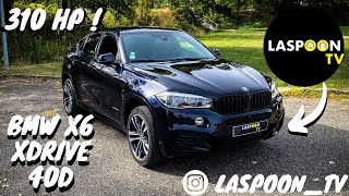 Une familiale énervée, le BMW X6 XDrive 40D Pack M !