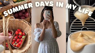 SUMMER DAYS IN MY LIFE | hosting, house hunting & catching up ‍♂