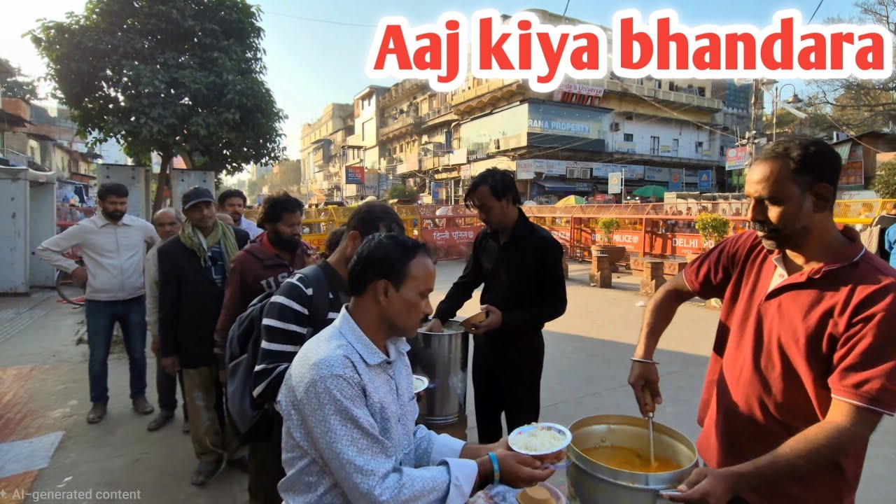 Delhi waps aate hi kiya bhandara...!