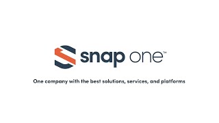 Snap One: One company with the best solutions, services, and platforms