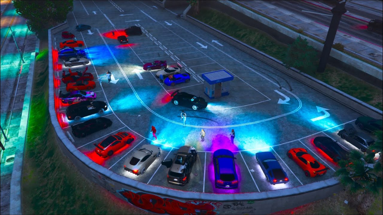 GTA 5 CAR MEET PS5 CRUISING RACES CAR MEET YouTube 