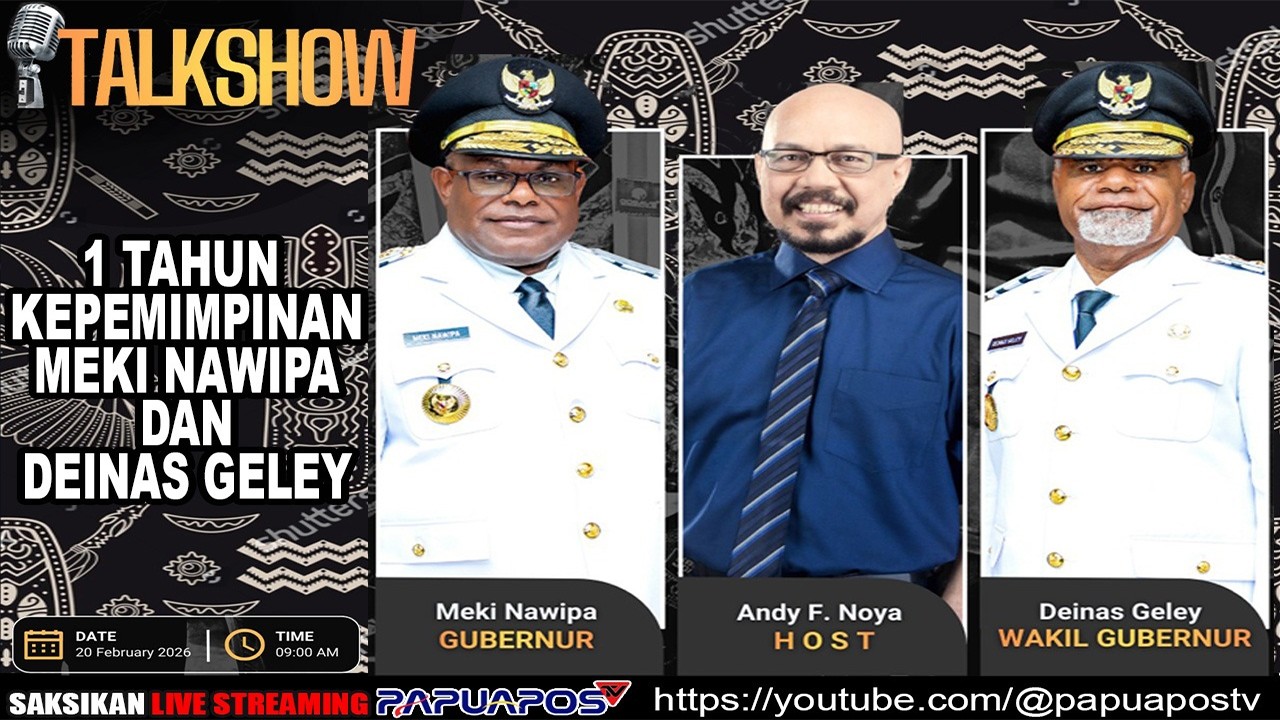 Talkshow 1 Tahun Kepemimpinan Meki Nawipa & Deinas Geley