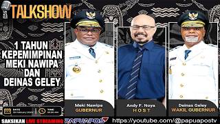 Talkshow 1 Tahun Kepemimpinan Meki Nawipa \u0026 Deinas Geley
