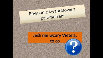 Równanie kwadratowe z parametrem - dwa różne pierwiastki mniejsze od pewnej liczby....