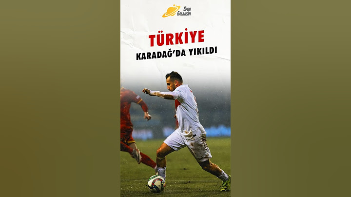 Türkiye Karadağ Deplasmanında Yıkıldı #türkiye #millitakım #karadağ #uluslarligi #kenanyildiz