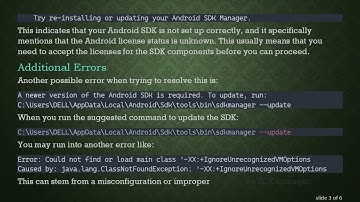 How to Fix the Android SDK Issue When Setting Up Flutter Environment