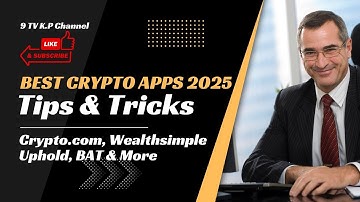 🔥 Best Crypto Apps 2025: Crypto.com, Wealthsimple, Uphold, BAT & More!