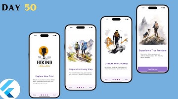 Flutter - Onboarding Screen UI, Introduction Screen, [2024]