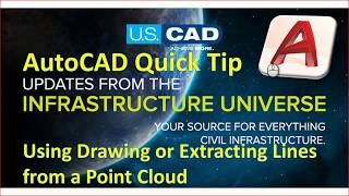 Extract Lines From Point Cloud In AutoCAD