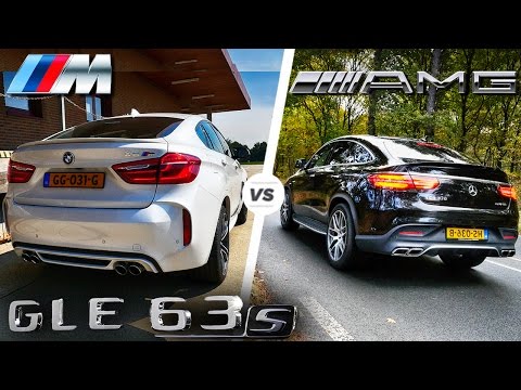 BMW X6 M vs GLE 63 S AMG HEAD to HEAD
