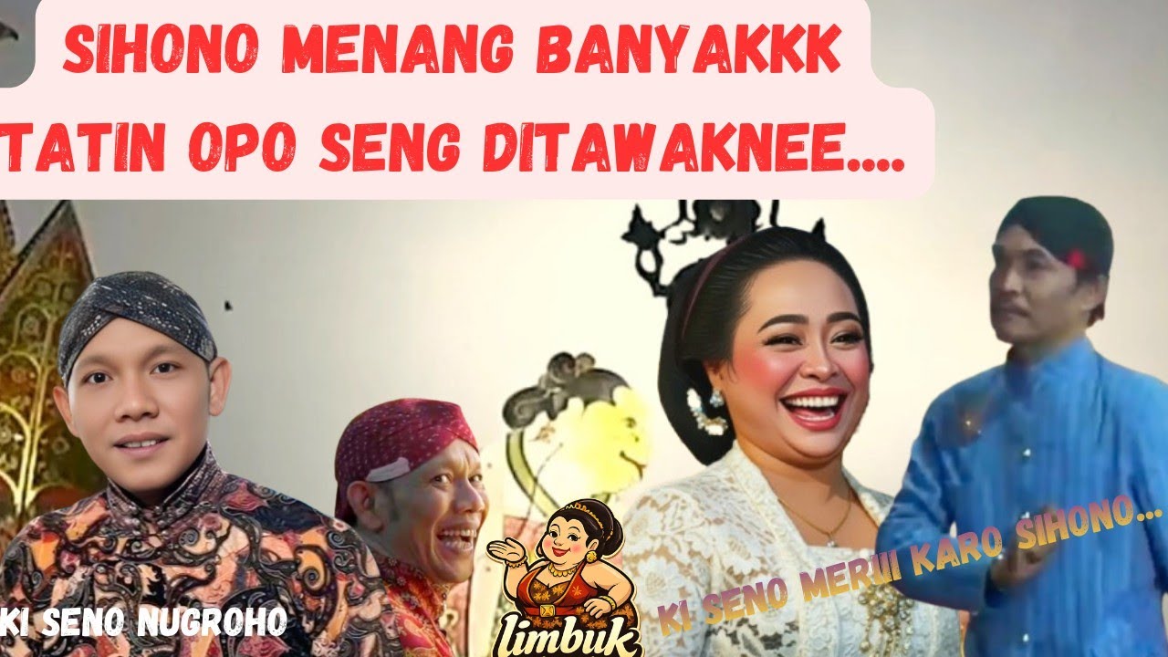 Limbukan lucu || Sahono ditawani Tatin..