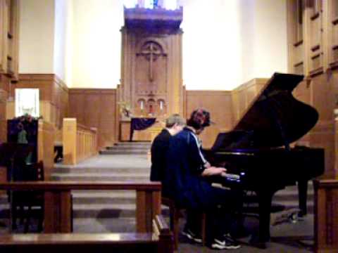 Lucas and Jedidiah play C.S. Theme and Variations by Randall Compton