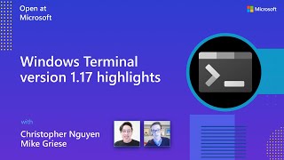 windows terminal version 1.17 highlights