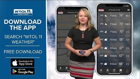 Check out the free WTOL 11 Weather app for local forecasts, live radar, exclusive videos and more!
