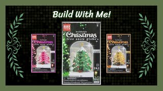Build With Me! Block Tech - buildable Christmas tree snow globe - Normal Speed