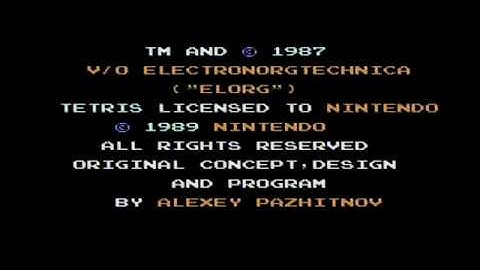 Tetris but if a square tetromino appears the video ends