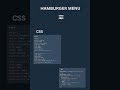 HAMBURGER CSS