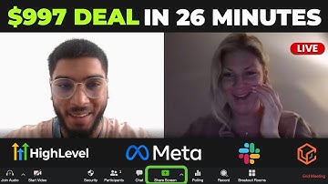 GoHighLevel SaaS: How I Closed a $1417/Month Client in 26 Minutes