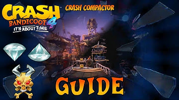 Crash Compactor Guide (All Gems: Normal & N.Verted) | Crash Bandicoot 4: It