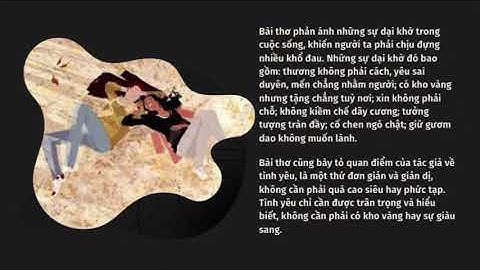 tác giả Xuân Diệu - thơ DẠI KHỜ