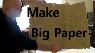 Make Paper: a Huge sheet for a Fantasy Map