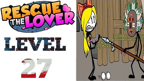 Rescue the lover- Level- 27 Gameplay Walkthrough  (Android, iOS)  #trydra #rescuethelover #newgame