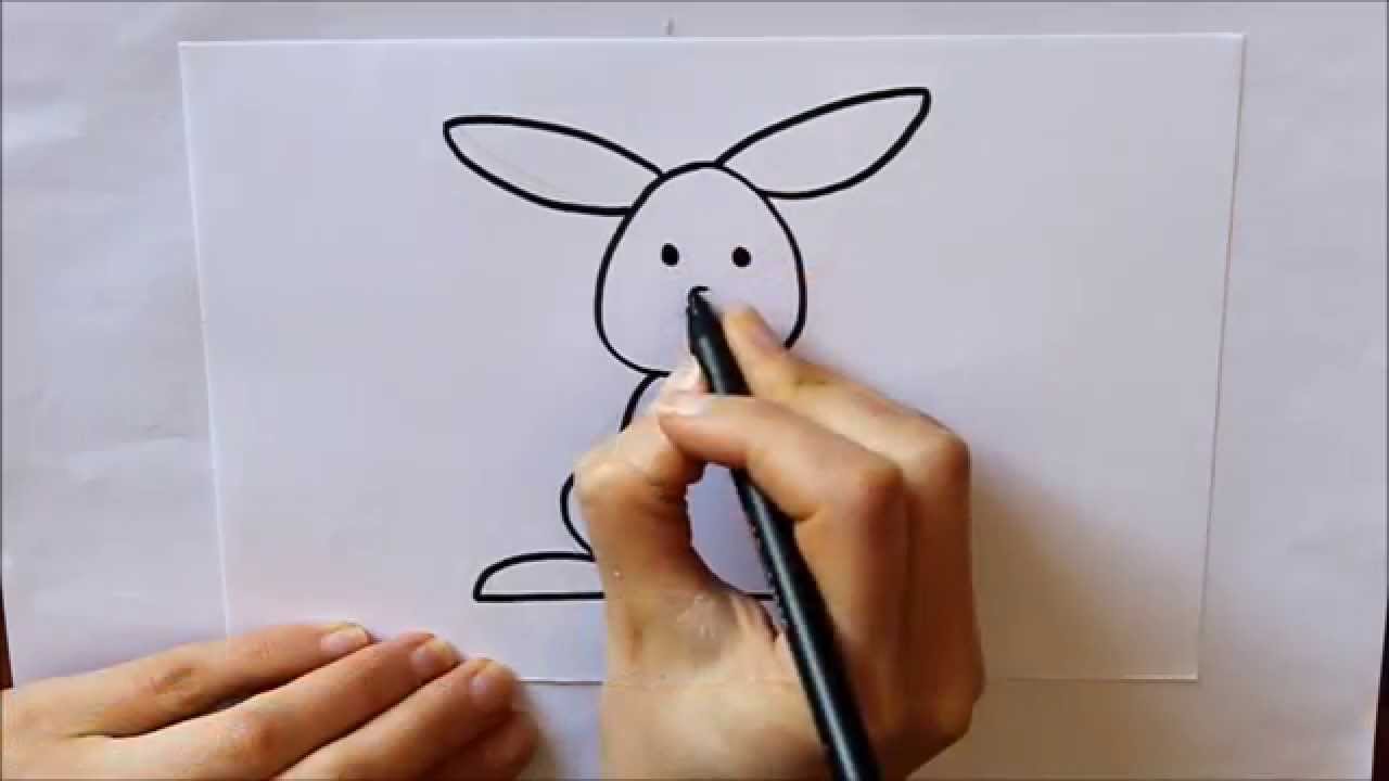 Cómo dibujar un Conejito Dibuja Conmigo Dibujos de Animales - thptnganamst.edu.vn